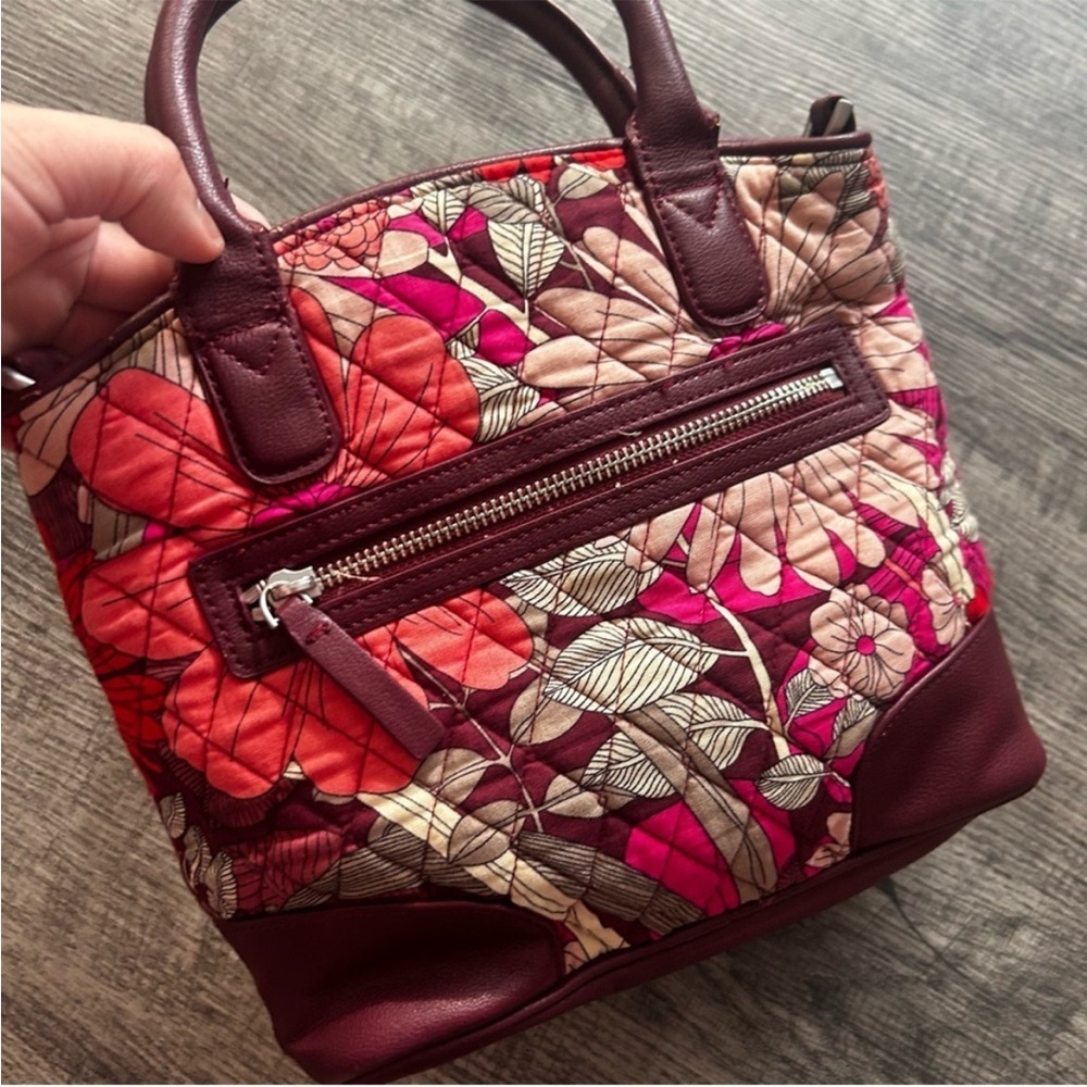 Vera Bradley Mini Floral Patterned Tote Bag - Multicolor - Picture 5 of 6